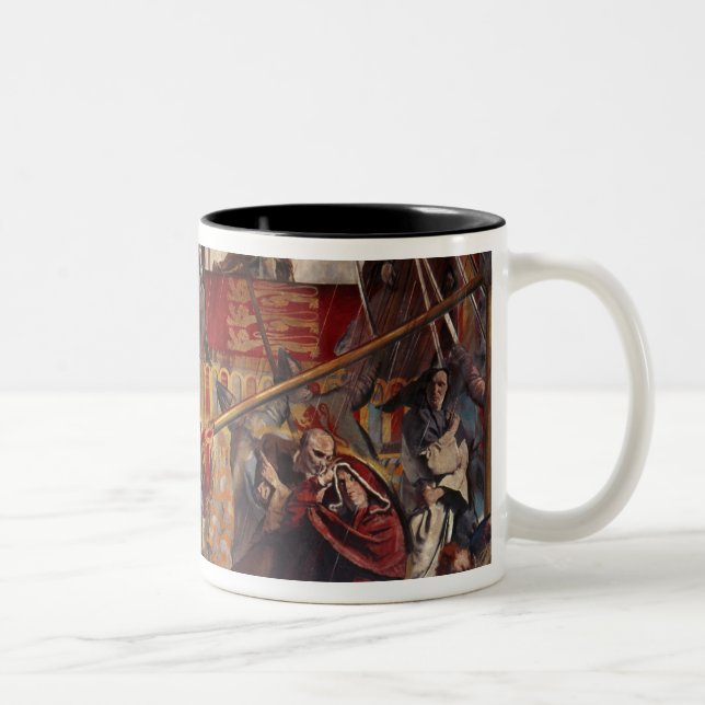 Caneca De Café Em Dois Tons Assinatura da Magna Carta, 1215 (Direita)