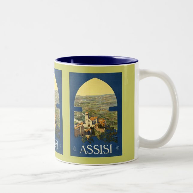 Caneca De Café Em Dois Tons Assisi (Direita)