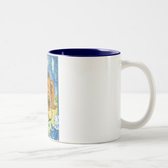 Caneca De Café Em Dois Tons Assistente de Oz (Direita)