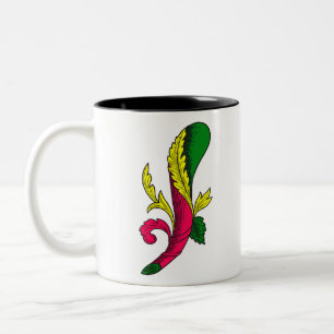 Caneca De Café Em Dois Tons Asso di Bastoni
