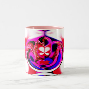 Caneca De Café Em Dois Tons Assombrado