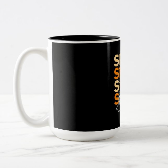 Caneca De Café Em Dois Tons Astronauta Espacial (Esquerda)