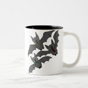 Caneca De Café Em Dois Tons Ataque Bats