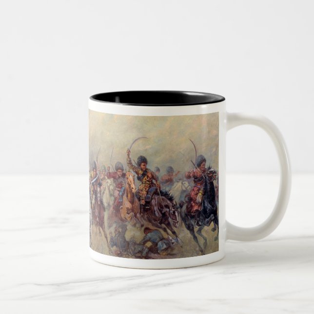 Caneca De Café Em Dois Tons Ataque 'do Division selvagem (Direita)