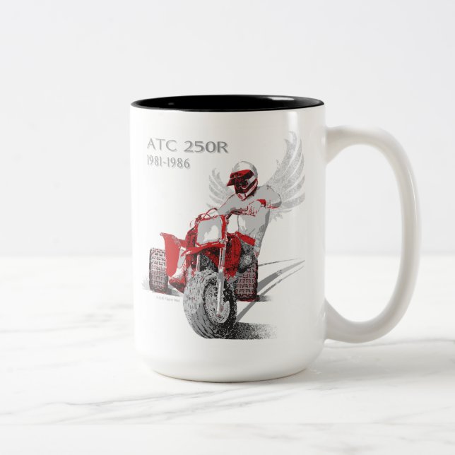 CANECA DE CAFÉ EM DOIS TONS ATC 250R 1981 - 1986 (Direita)
