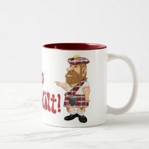 Caneca De Café Em Dois Tons Atitude escocesa