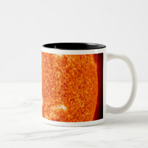Caneca De Café Em Dois Tons Atividade solar no Sun 2