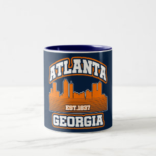 Caneca De Café Em Dois Tons Atlanta, Geórgia