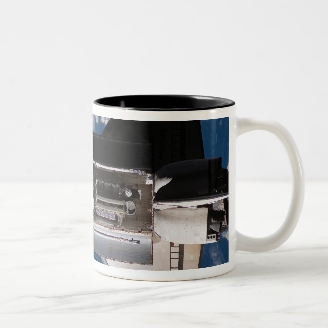 Caneca De Café Em Dois Tons Atlântida espacial 2 (Direita)