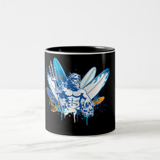 Caneca De Café Em Dois Tons Atlas God Mug