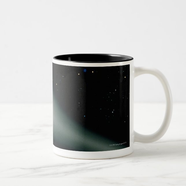 Caneca De Café Em Dois Tons AU Microscopii da estrela de anão vermelho (Direita)