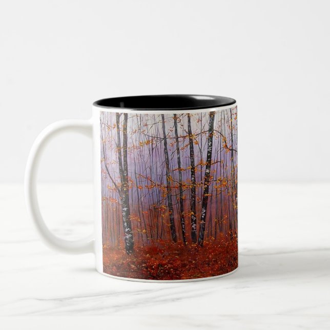 CANECA DE CAFÉ EM DOIS TONS "AUDUBON WOODS" (Esquerda)