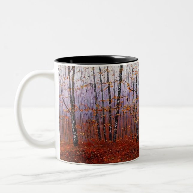 CANECA DE CAFÉ EM DOIS TONS "AUDUBON WOODS" (Esquerda)