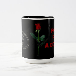 CANECA DE CAFÉ EM DOIS TONS AUMENTOU PARA UM DOMME