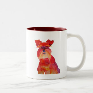 Caneca De Café Em Dois Tons Austin no vermelho