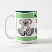 Austrália - Eu amo KOALAS - Marsupial - Natureza