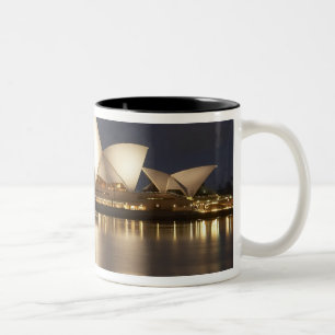 Caneca De Café Em Dois Tons Austrália, Nova Gales do Sul, Sydney, Sydney Oper