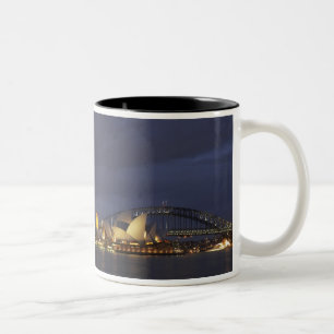 Caneca De Café Em Dois Tons Austrália, Nova Gales do Sul, Sydney, Sydney Oper