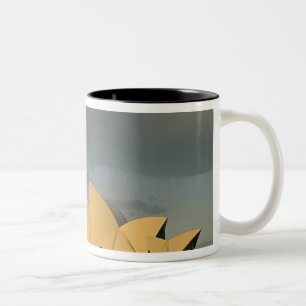 Caneca De Café Em Dois Tons Austrália, Sydney, Casa da Ópera de Sydney,
