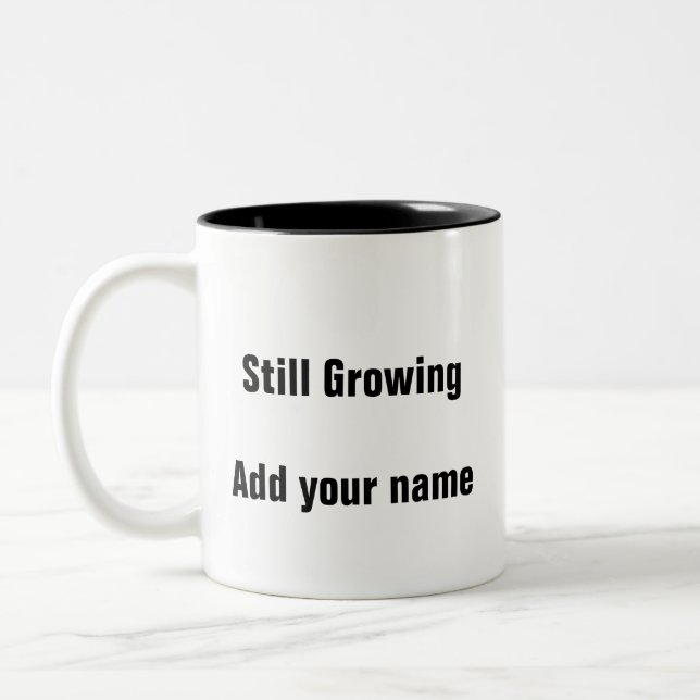 Caneca De Café Em Dois Tons Autoatendimento para saúde mental - amor próprio a (Esquerda)