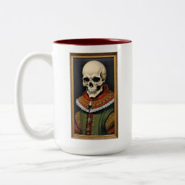 Caneca De Café Em Dois Tons Autorretrato Grim