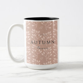 Caneca De Café Em Dois Tons Autumn Ainda Peace II Mug