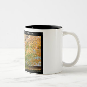 Caneca De Café Em Dois Tons Autumn Beauty Hot Primavera, Presentes Roupa de Ar