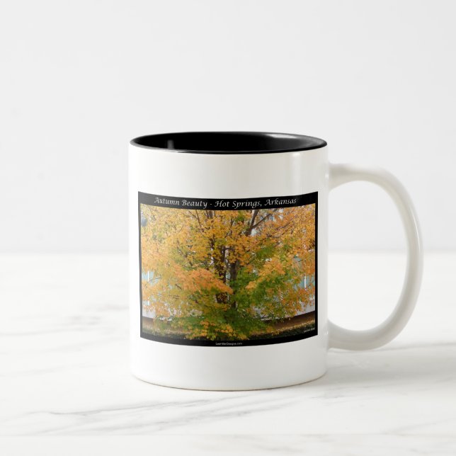 Caneca De Café Em Dois Tons Autumn Beauty Hot Primavera, Presentes Roupa de Ar (Direita)