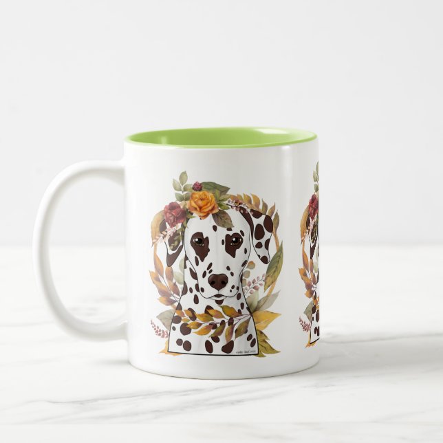 Caneca De Café Em Dois Tons Autumn DalmTIC (Esquerda)