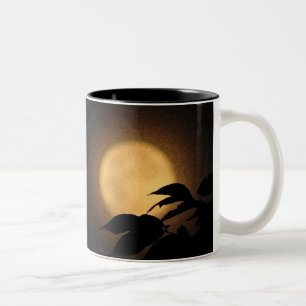 Caneca De Café Em Dois Tons Autumn Moon