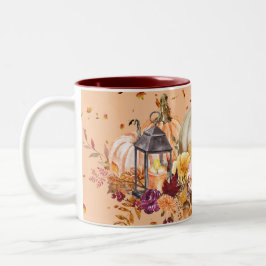 Caneca De Café Em Dois Tons Autumn Pumpkin