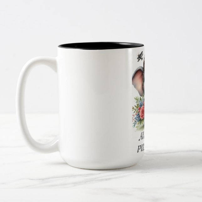 CANECA DE CAFÉ EM DOIS TONS AVIÃO PILOTO JERY (Esquerda)