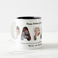 Avô Colagem de Fotos Personalizadas Papai
