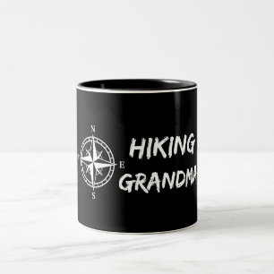 Caneca De Café Em Dois Tons Avô de caminhada