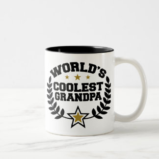 Caneca De Café Em Dois Tons Avô mais legal do mundo