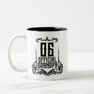 Caneca De Café Em Dois Tons Avô Oficial OG