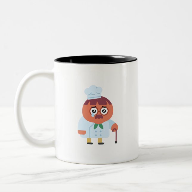Caneca De Café Em Dois Tons Avô Pomodoro (Esquerda)