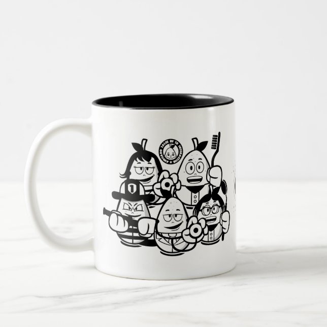 Caneca De Café Em Dois Tons Avocado friends (Esquerda)
