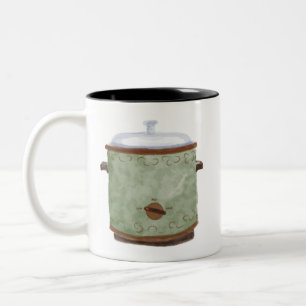 Caneca De Café Em Dois Tons Avocado Slow Cooker Mug
