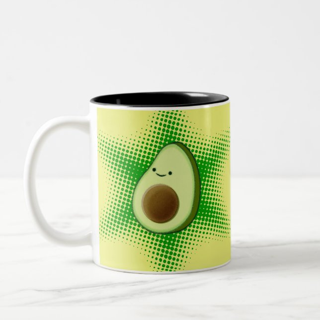 Caneca De Café Em Dois Tons Avocado Superstar (Esquerda)