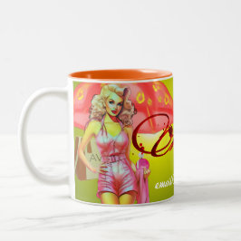 Caneca De Café Em Dois Tons Avon Party Obrigado