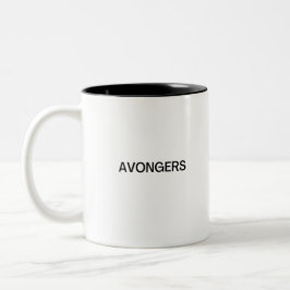 Caneca De Café Em Dois Tons Avongers