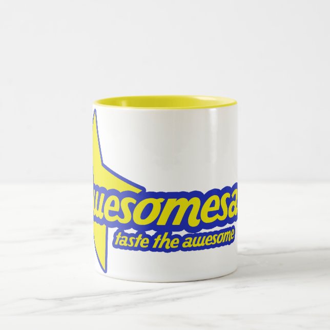 Caneca De Café Em Dois Tons Awesomesauce (Centro)