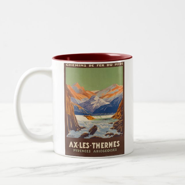 CANECA DE CAFÉ EM DOIS TONS AX LES THERMES (Esquerda)