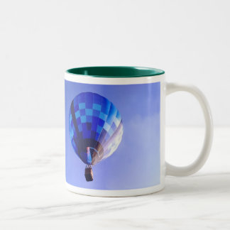 Caneca De Café Em Dois Tons Azul no azul mim