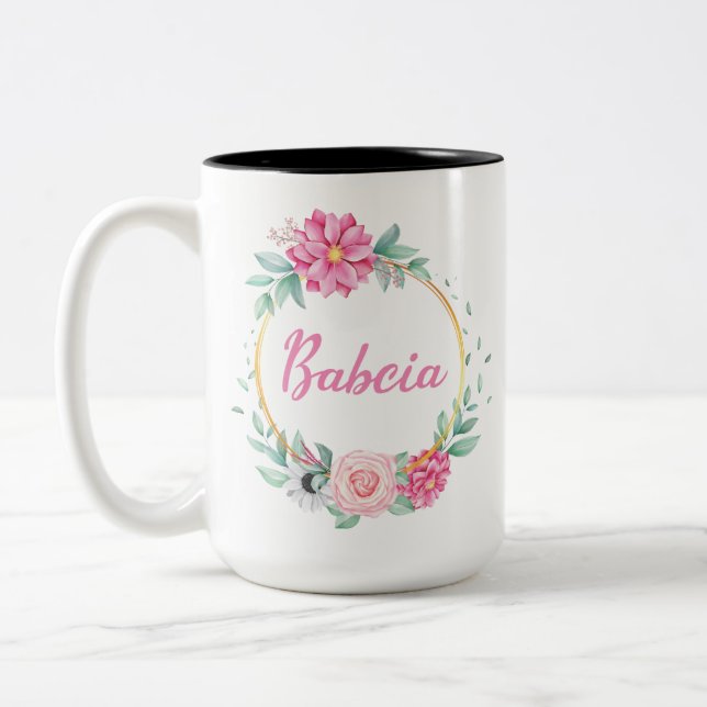 Caneca De Café Em Dois Tons Babilcia (Esquerda)