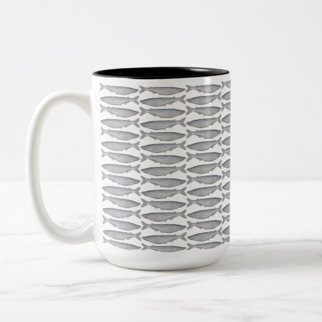 Caneca De Café Em Dois Tons Baboso (Esquerda)