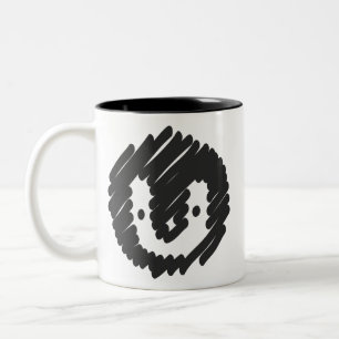 Caneca De Café Em Dois Tons Baby Penguin Mug