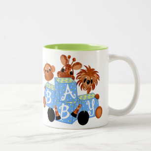 Caneca De Café Em Dois Tons Babyshower Gift Mug