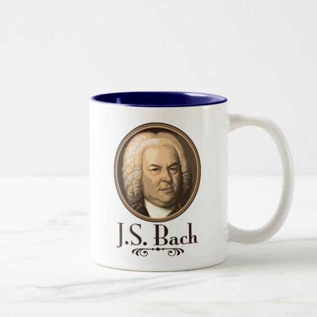 Caneca De Café Em Dois Tons Bach (Direita)